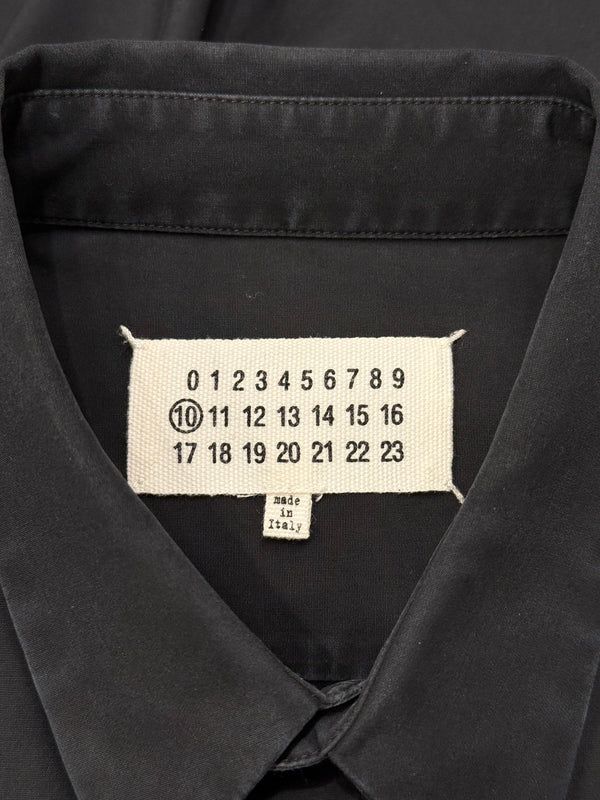 2016 Maison Margiela studded foldover shirt
