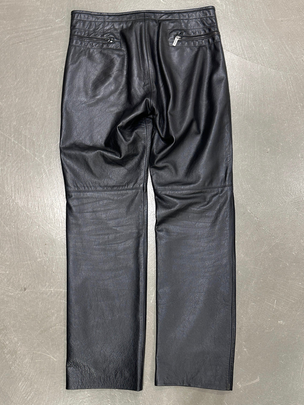 1990s Dirk Bikkembergs all around zipper leather pants