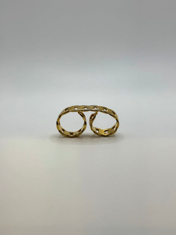 2010s Maison Margiela double ring