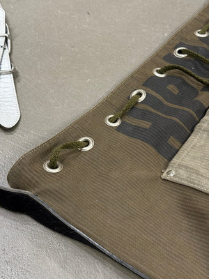 A/W2003 Dolce & Gabbana cargo chain shoulder bag