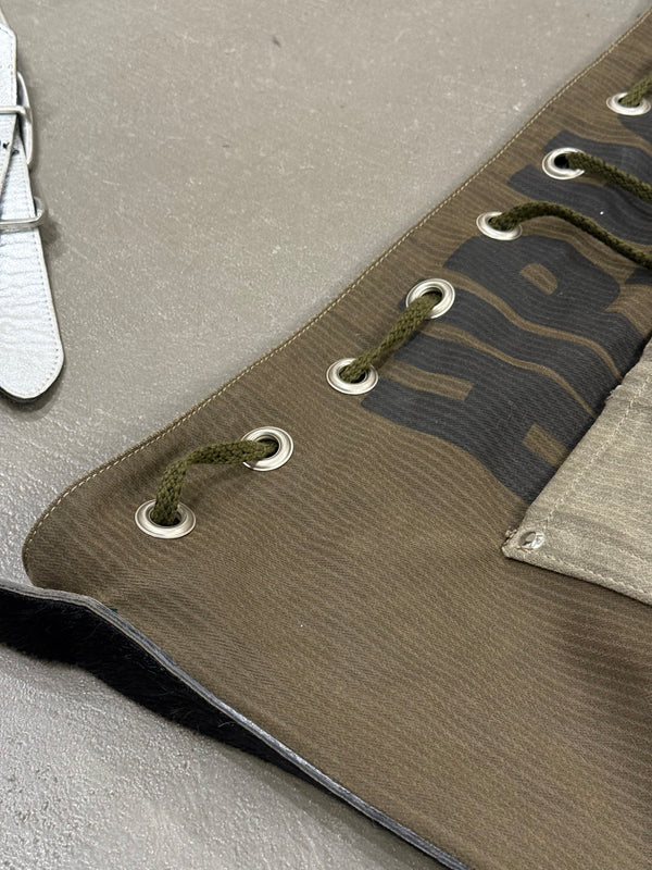 A/W2003 Dolce & Gabbana cargo chain shoulder bag