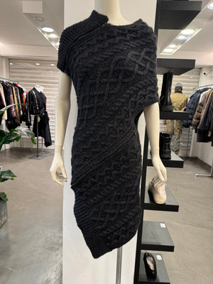 A/W 2012 Maison Margiela tornado knit dress