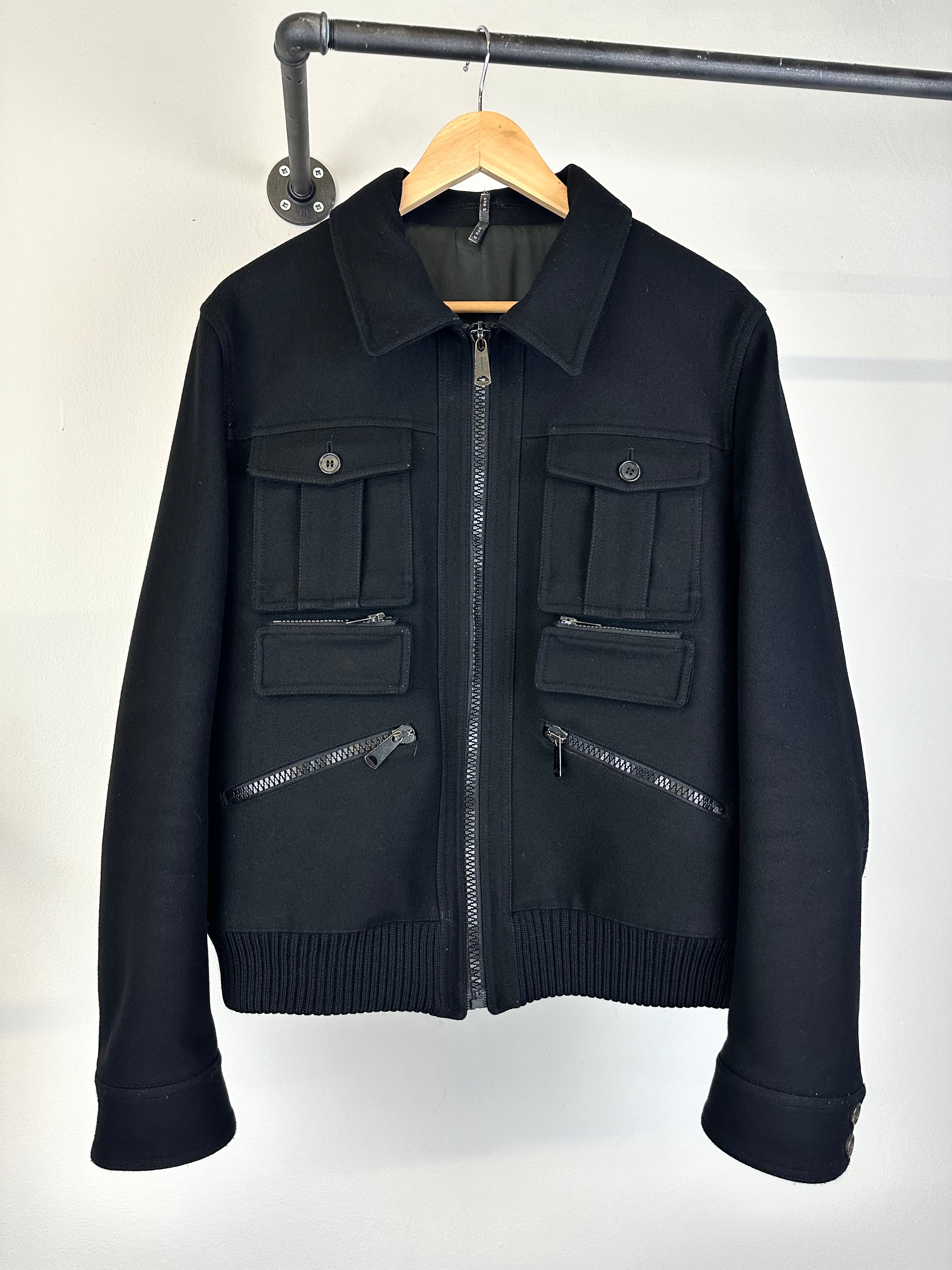 AW06 Dior by Hedi Slimane military bomber jacket – elevated archives