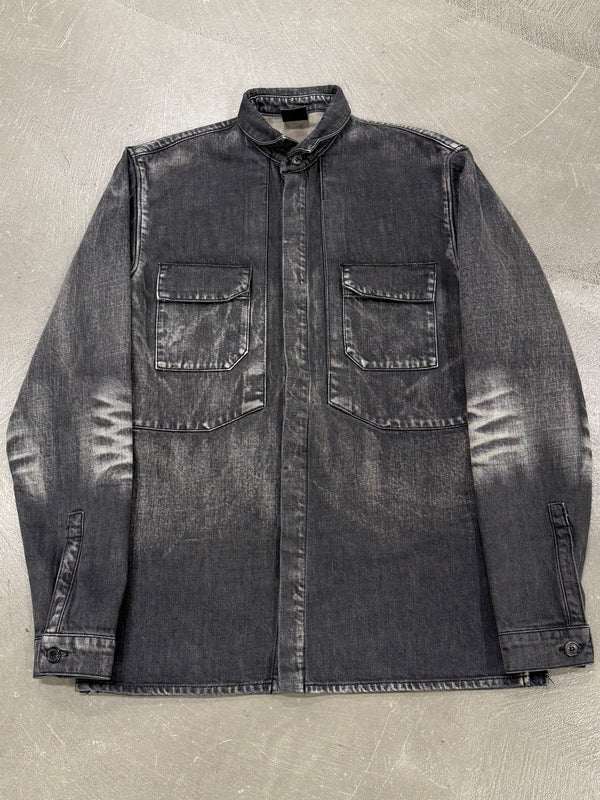 2002 Dior by Hedi Slimane faded denim jacket