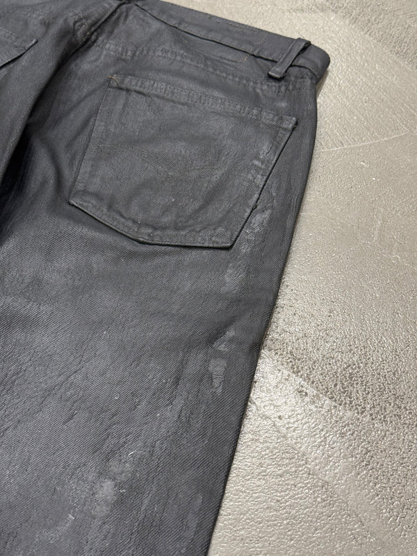 1992 Maison Margiela artisanal painted jeans