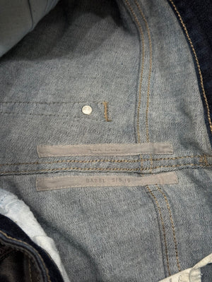 S/S2019 Rick Owens "Babel" Tyrone coated jeans