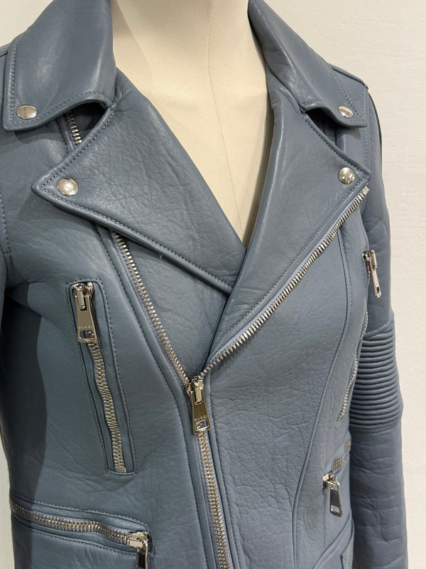 A/W2014 Gucci biker leather jacket
