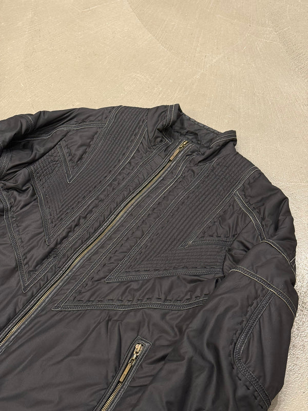 A/W 2007 Cavalli paneled puffer jacket