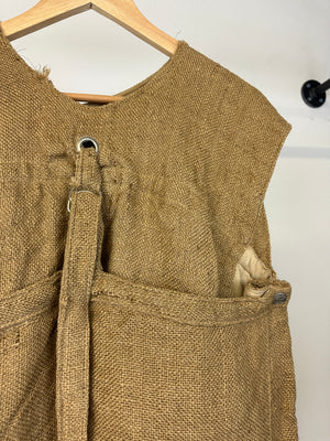 1990s Armani Jeans jute military vest
