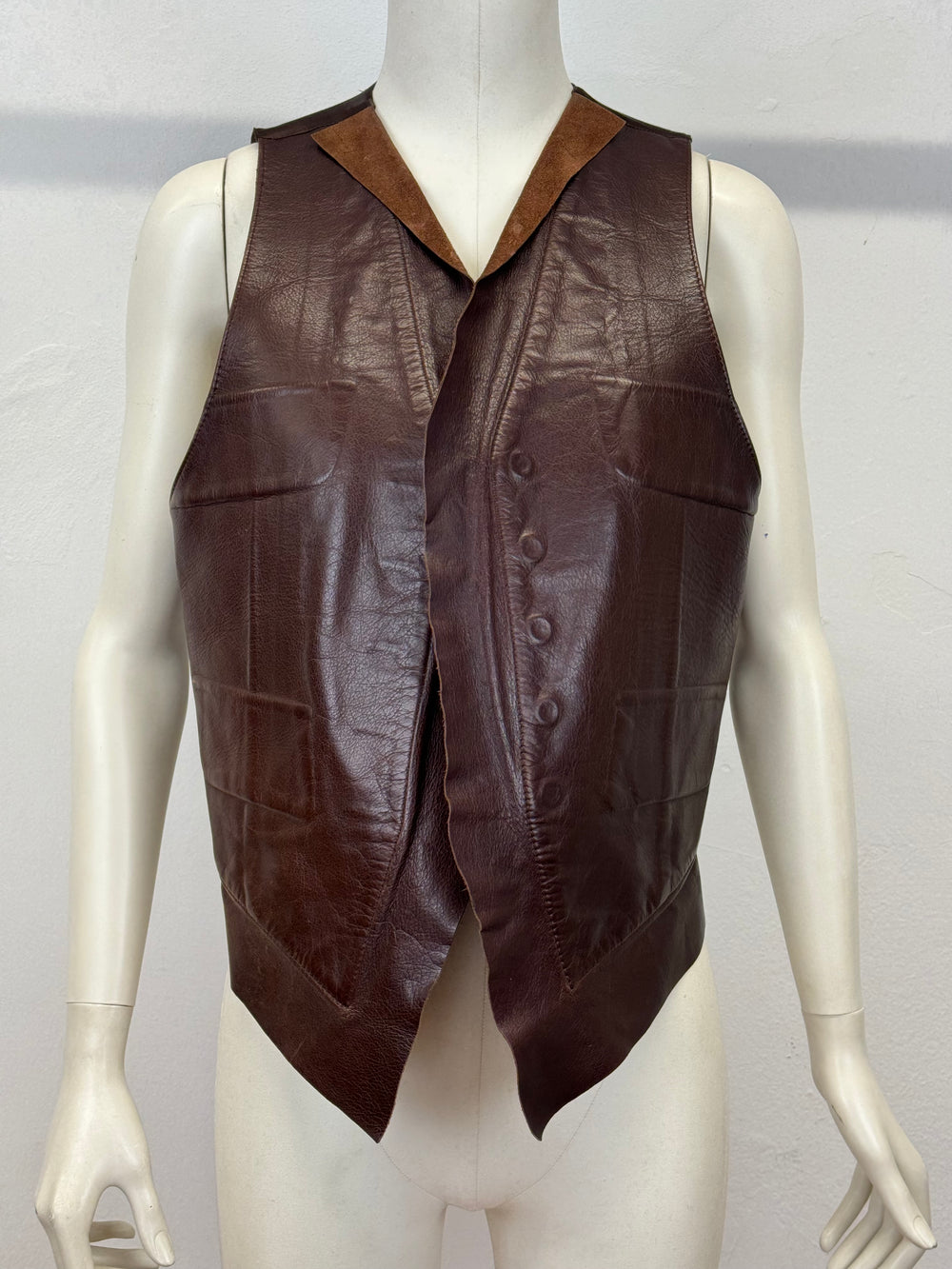 A/W2001 Maison Margiela compressed leather vest