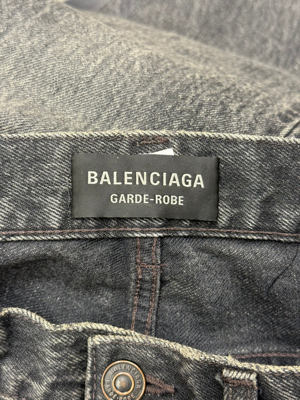A/W2022 Balenciaga Sample Lost Tape flared jeans
