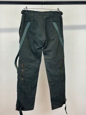 A/W2003 Dolce & Gabbana parachute bondage pants