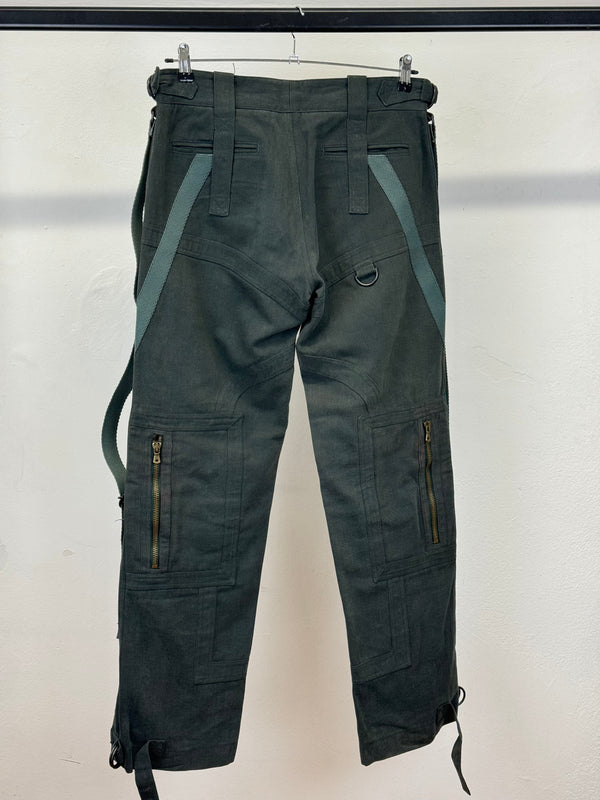 A/W2003 Dolce & Gabbana parachute bondage pants