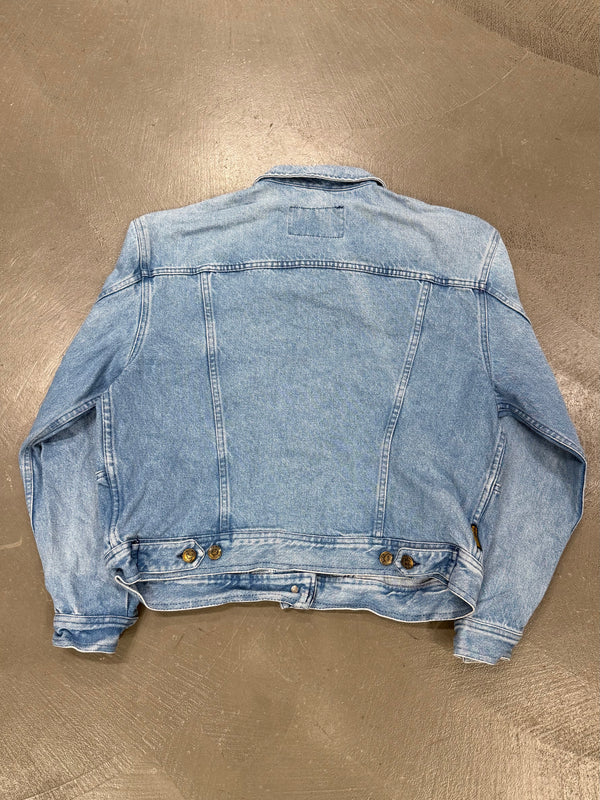 1990s Armani oversized denim jacket