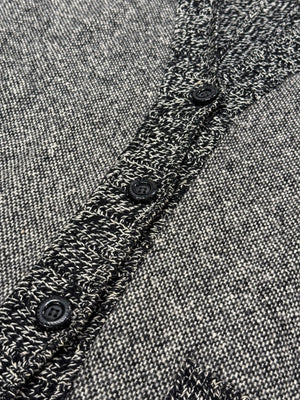 1990s Dolce & Gabbana patchwork wool cardigan