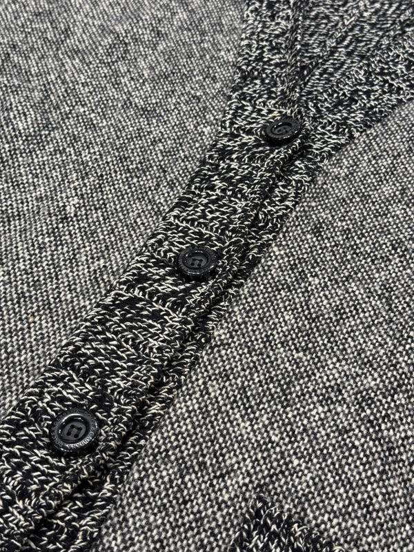 1990s Dolce & Gabbana patchwork wool cardigan