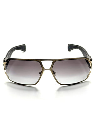 1/1 Chrome Hearts REHAB-I factory diamonds and ruby leather sunglasses