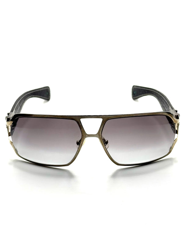 1/1 Chrome Hearts REHAB-I factory diamonds and ruby leather sunglasses