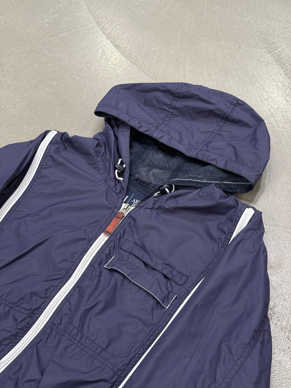 2000s Armani triple zip nylon jacket