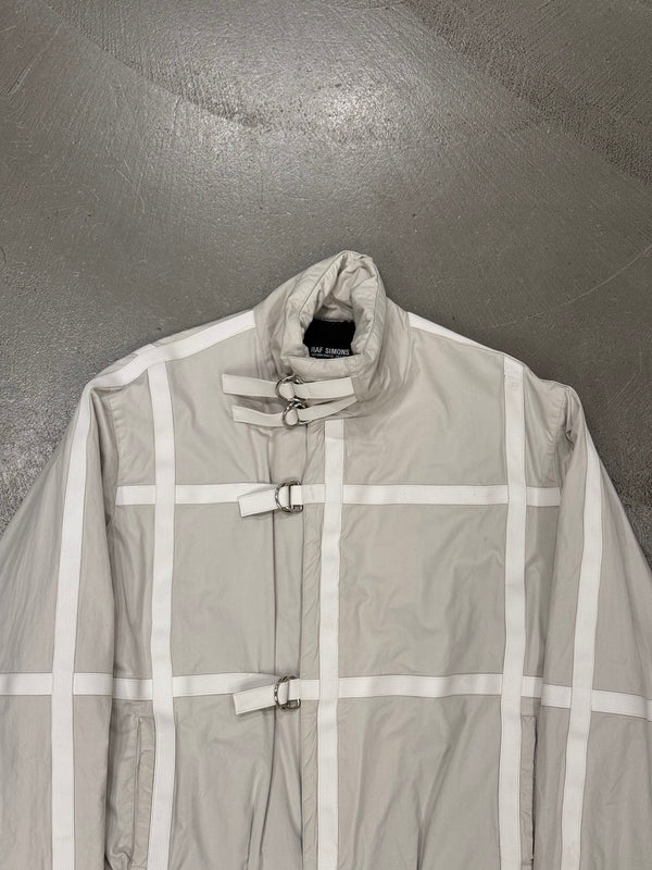 A/W 2002-2003 Raf Simons rubberized bondage jacket