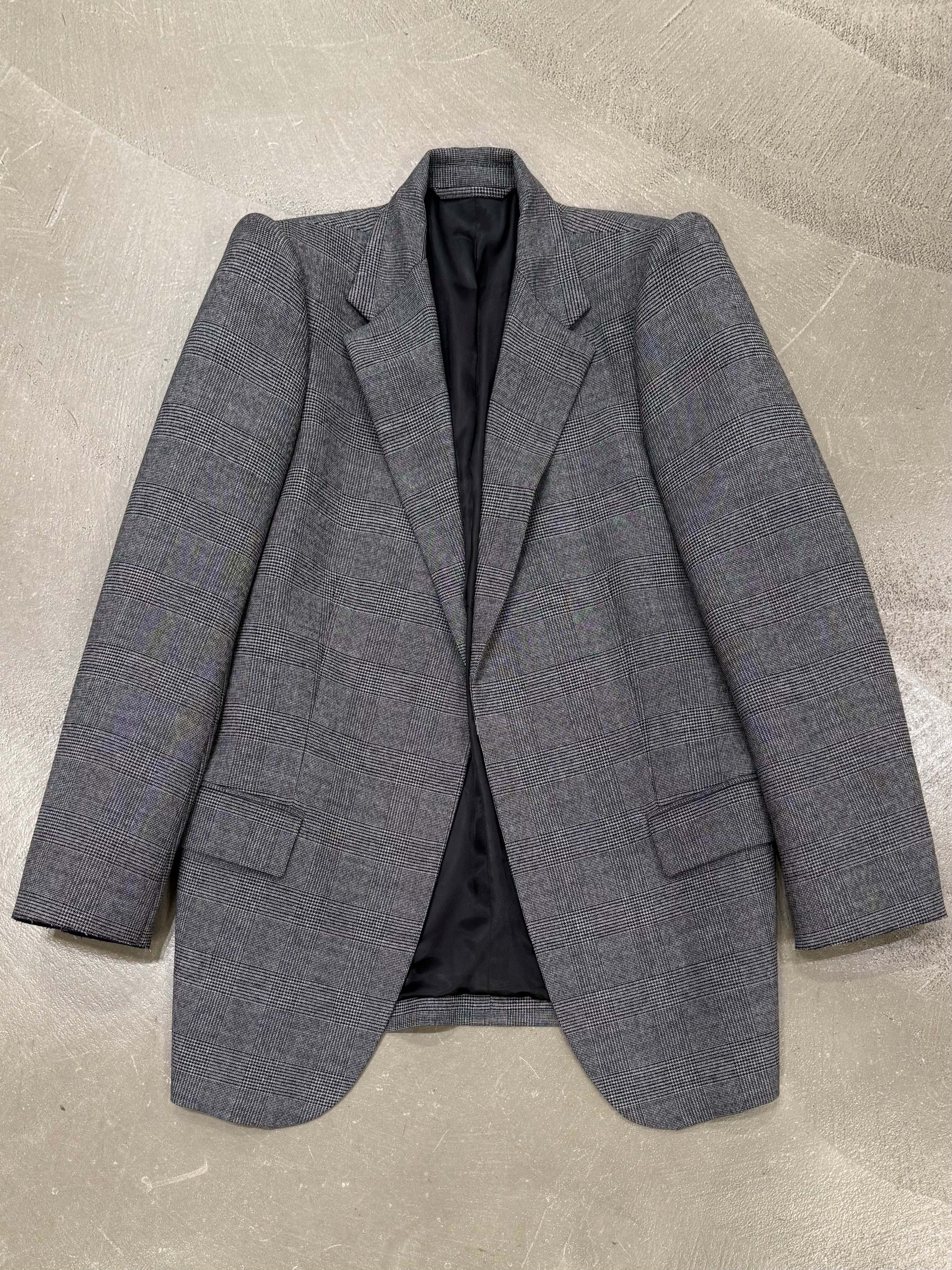 A/W2019 Balenciaga runway suspended shoulder blazer jacket