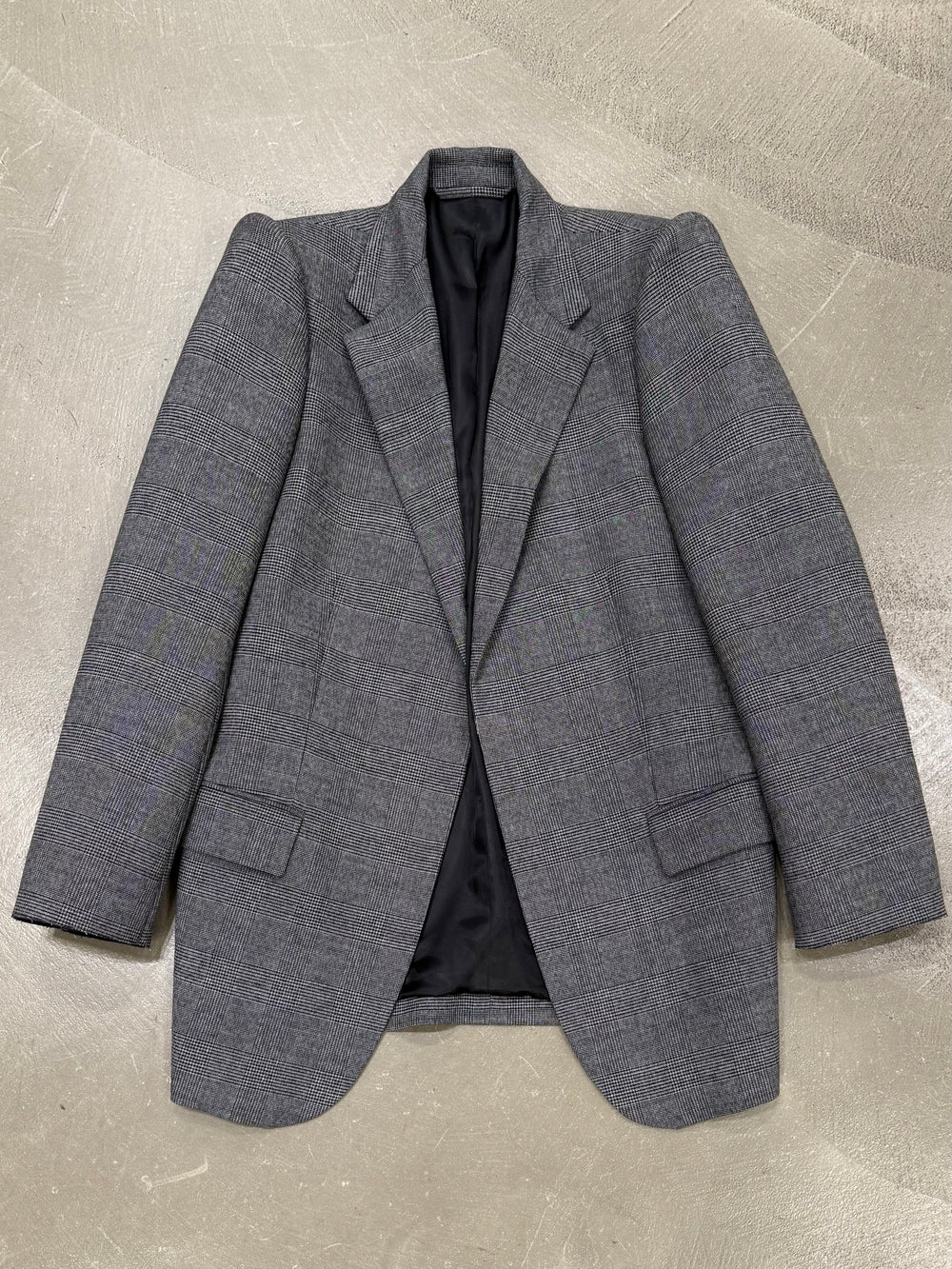 A/W2019 Balenciaga runway suspended shoulder blazer jacket