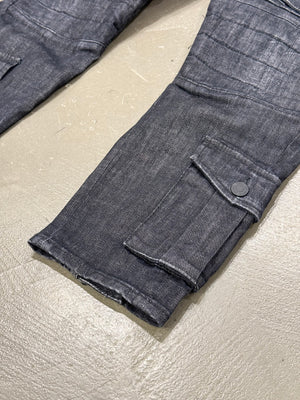 2000s DsQuared2 cargo biker pants