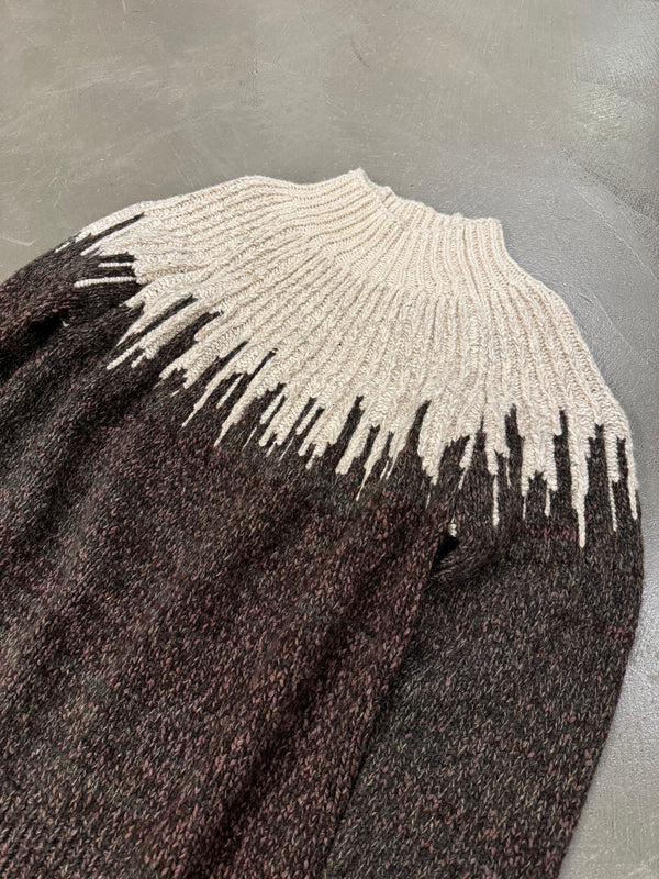 A/W 2024 Bottega Veneta heavy jacquard knit