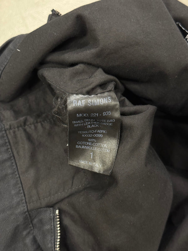 2022 Raf Simons cotton tote bag
