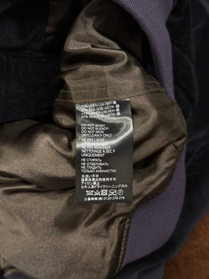 Haider Ackermann velvet Perth bomber jacket