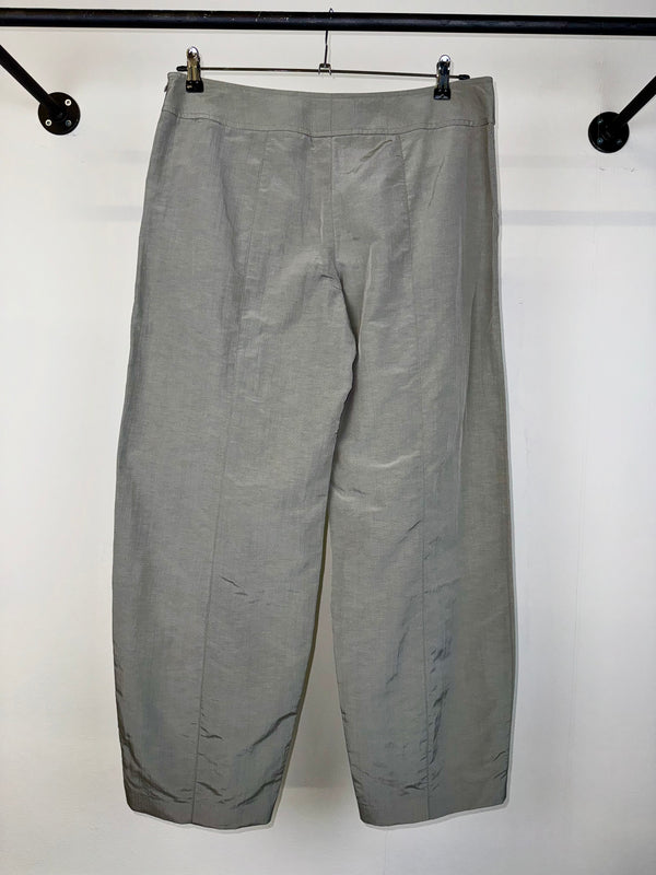 2000s Emporio Armani iridescent wide pants
