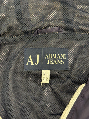 2000s Armani triple zip nylon jacket