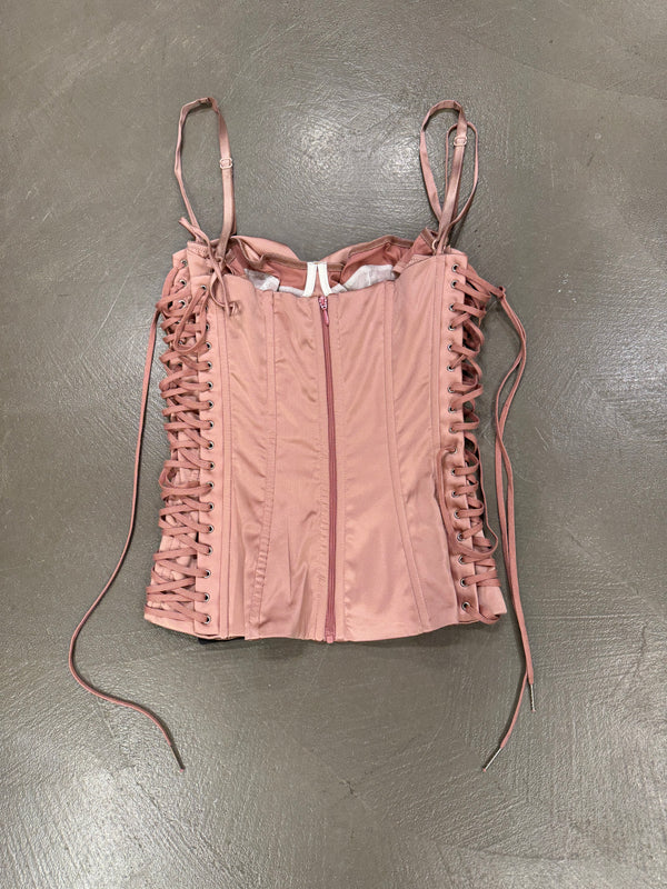S/S 2003 Dolce & Gabbana lace up corset bustier