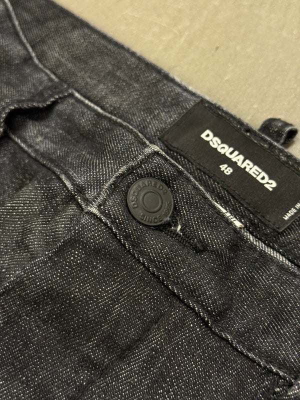 2000s DsQuared2 cargo biker pants