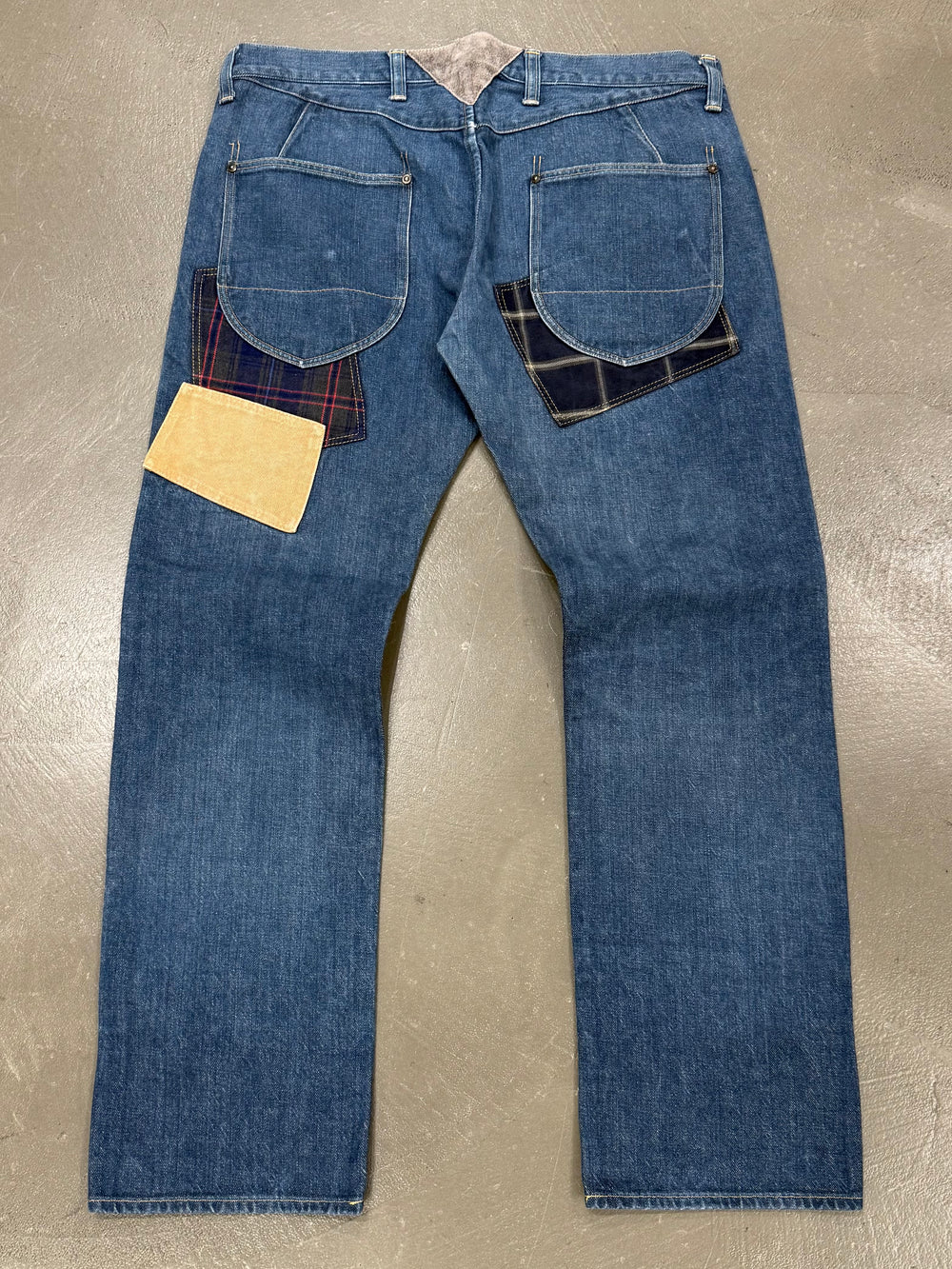 2000s Junya Watanabe patchwork denim