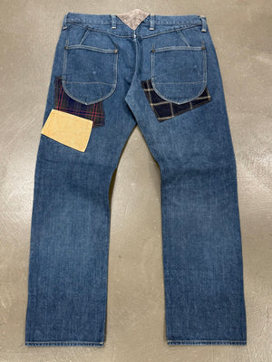 2000s Junya Watanabe patchwork denim