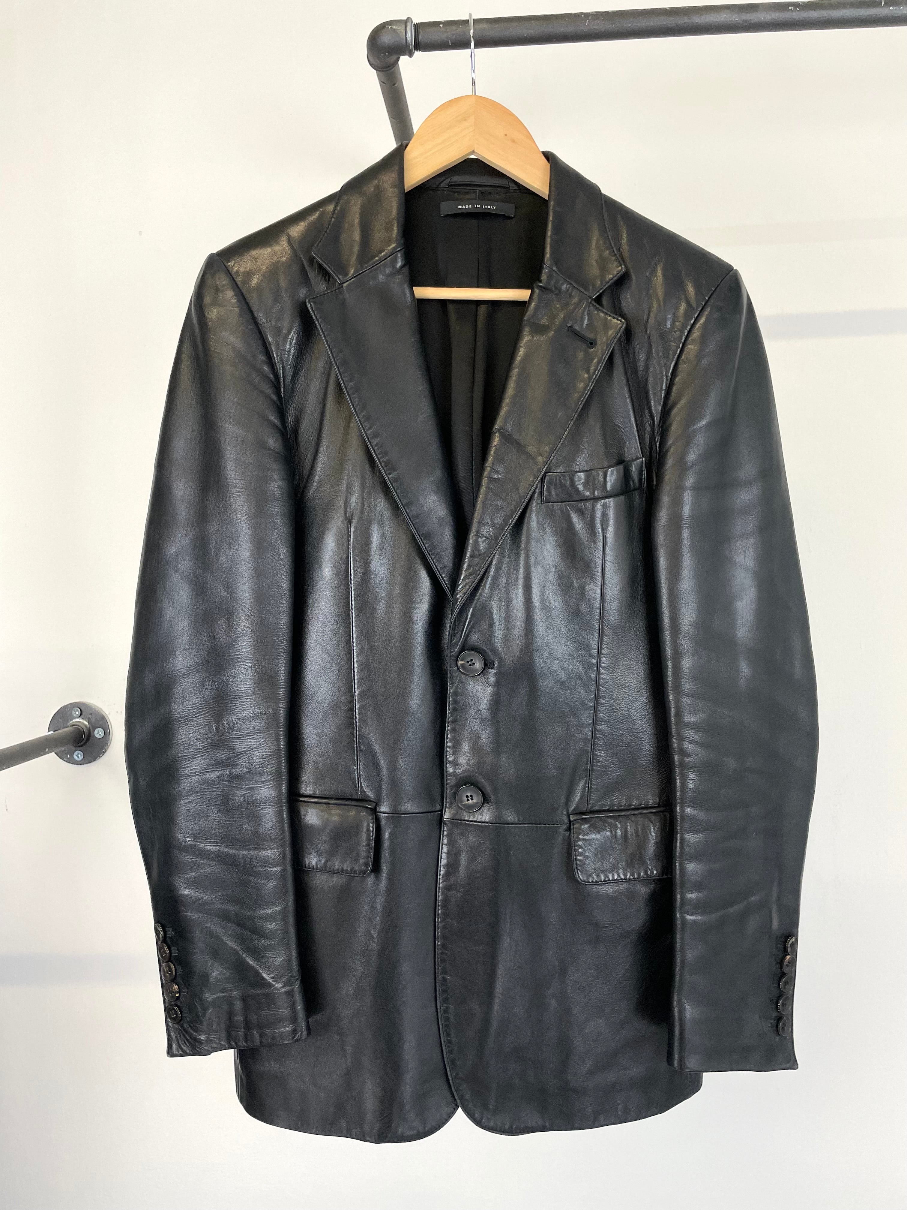 ジャケット TOM FORD Leather blazer Leather blazer Tom Ford Black size 36 IT in Leather - 43033446