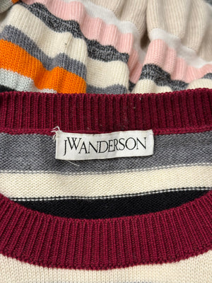 2010s JW Anderson stripe wool knit