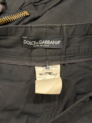 S/S2003 Dolce & Gabbana runway multi-pocket cargo pants