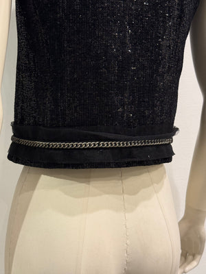 2000s Plein Sud embellished vest with chains