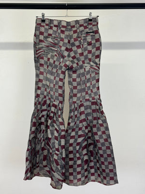 S/S2008 Prada “fairy collection” printed flared pants