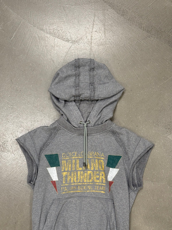 2000s Dolce & Gabbana Boxing team sleveless hoodie