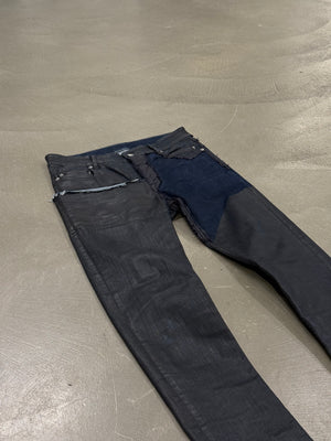 S/S2019 Rick Owens "Babel" Tyrone coated jeans