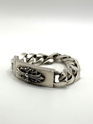 Chrome Hearts floral cuban bracelet