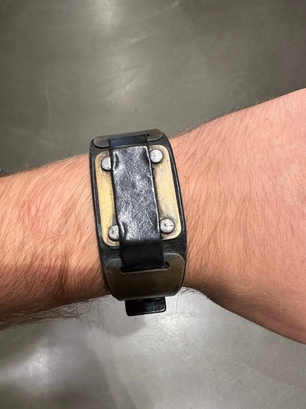 S/S2003 Helmut Lang leather bracelet