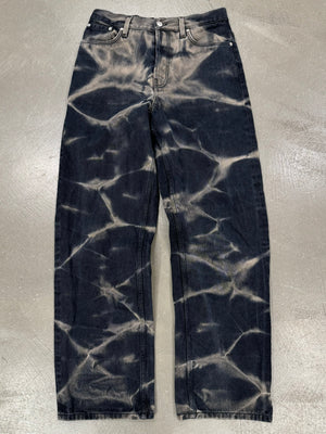 A/W 2022 Dries Van Noten acid electric pants