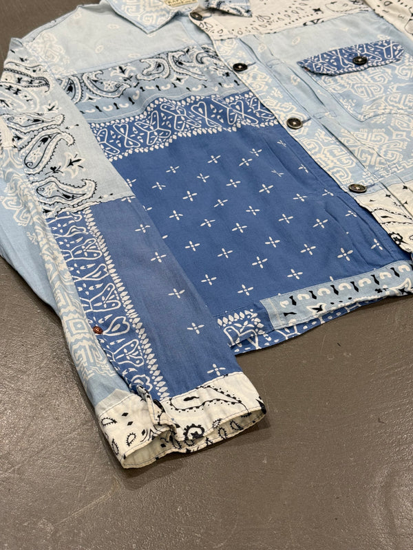 Kapital bandana patchwork shirt