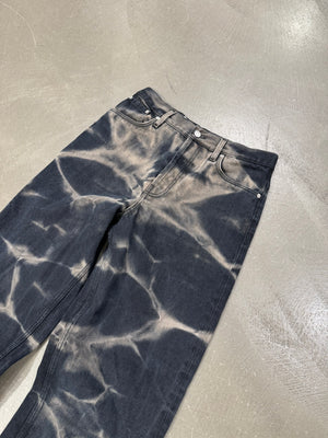 A/W 2022 Dries Van Noten acid electric pants