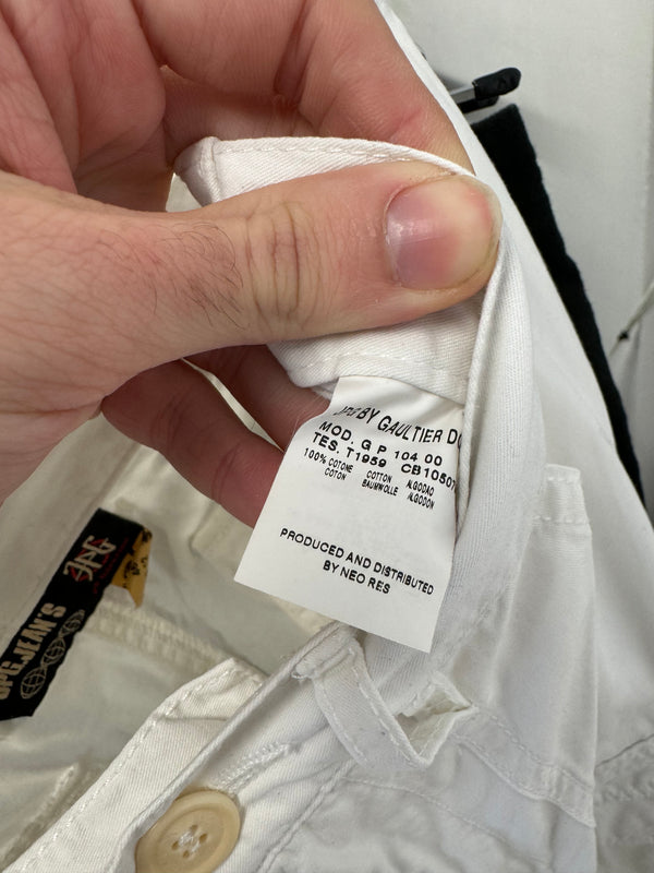 2000s Jean Paul Gaultier upside-down cargo pants