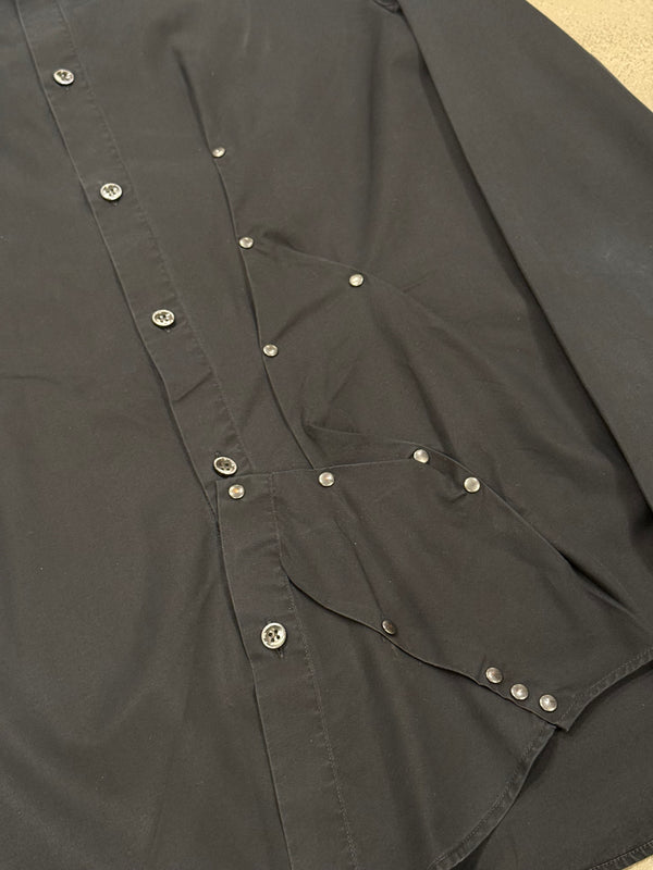 2016 Maison Margiela studded foldover shirt